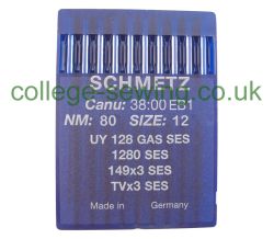 UY128GAS SES SIZE 80 PACK OF 10 NEEDLES SCHMETZ