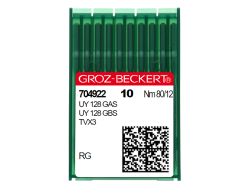 UY128GAS SIZE 80 PACK OF 10 NEEDLES GROZ BECKERT