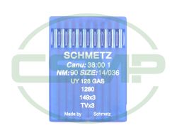 UY128GAS SIZE 90 PACK OF 10 NEEDLES SCHMETZ