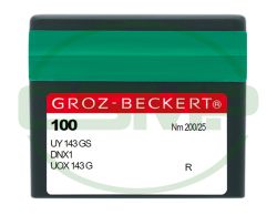UY143GS SIZE 200 PACK OF 10 NEEDLES GROZ BECKERT