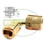 BRASS BARREL HINGE 12MM TABLE TOP PRICED EACH