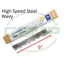 KE6W  6" WAVY KNIFE HIGH SPEED STEEL