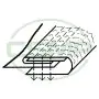KHF62AE1 3 FOLD ELASTIC ATTACHING BINDER 1/4" 15/16" 5/16"