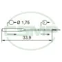 128X1 SIZE 110 PACK OF 10 NEEDLES GROZ BECKERT
