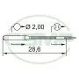 B27SPI SIZE 70 PACK OF 10 NEEDLES SCHMETZ