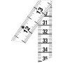 R0-10/SB 60" POCKET ROLL TAPE MEASURE CM/INCH