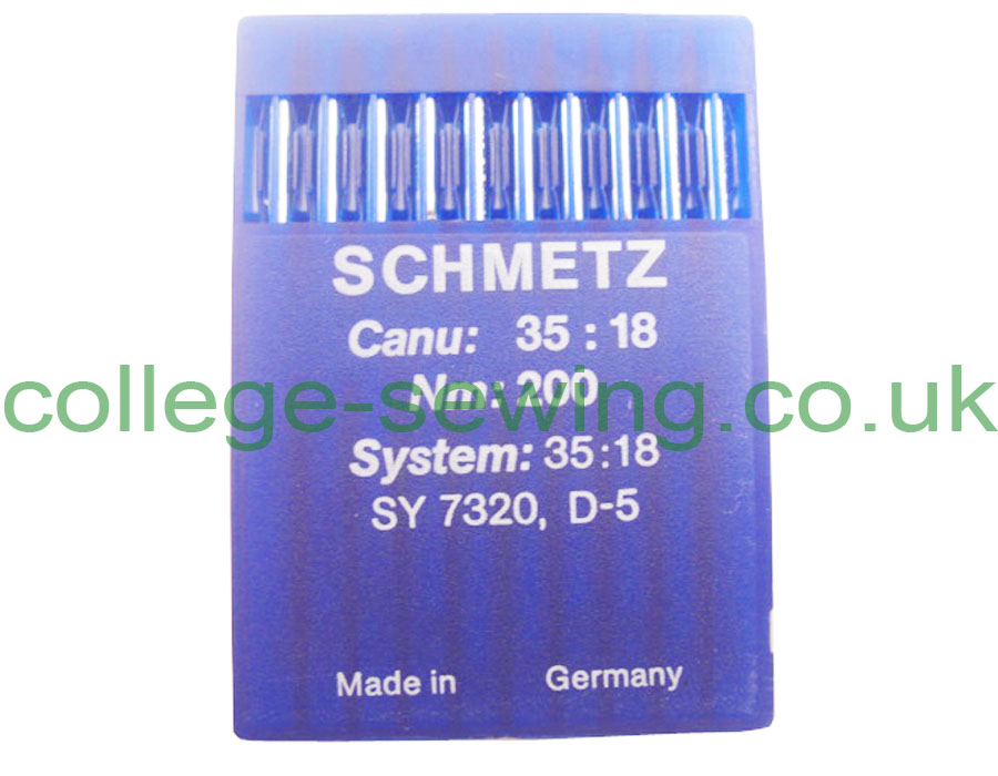 D5 SIZE 200 PACK OF 10 NEEDLES SCHMETZ