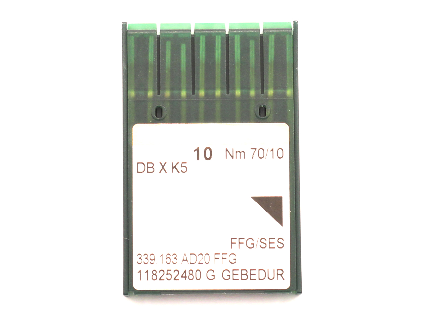 DBXK5 FFG GEBEDUR SIZE 70 GROZ BECKERT PACK OF 10 NEEDLES