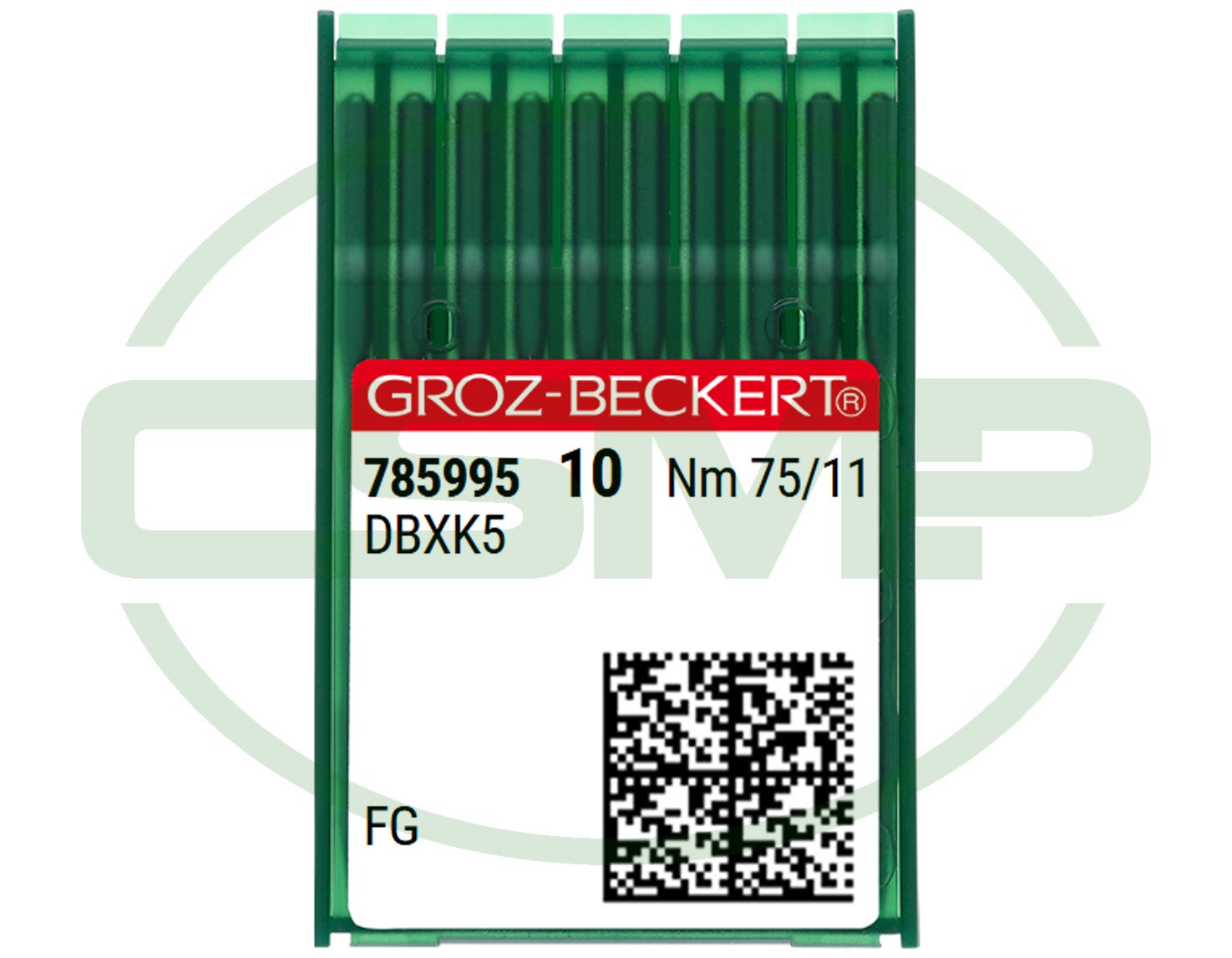 DBXK5 FG SUK SIZE 75 PACK OF 10 NEEDLES GROZ BECKERT