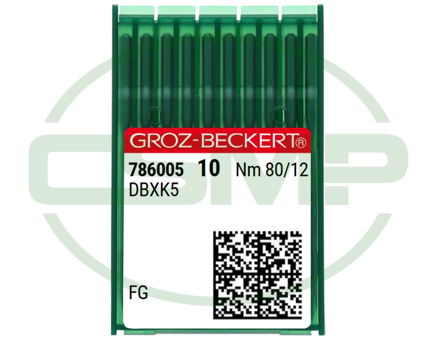 DBXK5 FG SUK SIZE 80 PACK OF 10 NEEDLES GROZ BECKERT