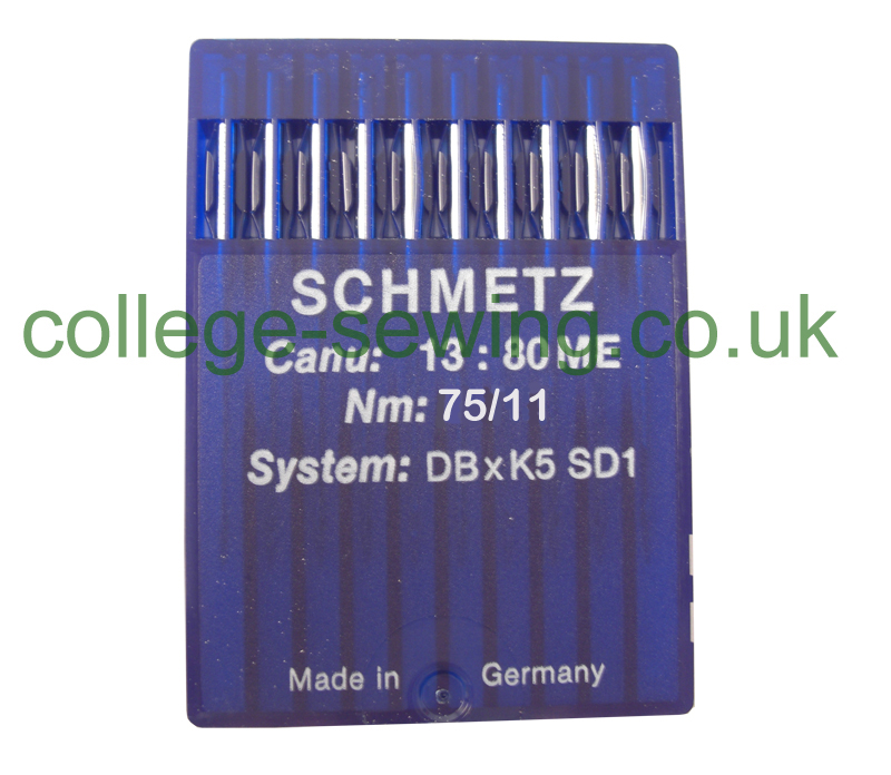 DBXK5 SD1 SIZE 75 PACK OF 10 NEEDLES SCHMETZ