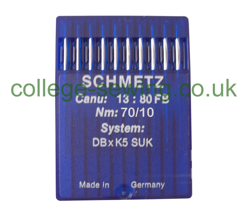 DBXK5 SUK SIZE 70 PACK OF 10 NEEDLES SCHMETZ