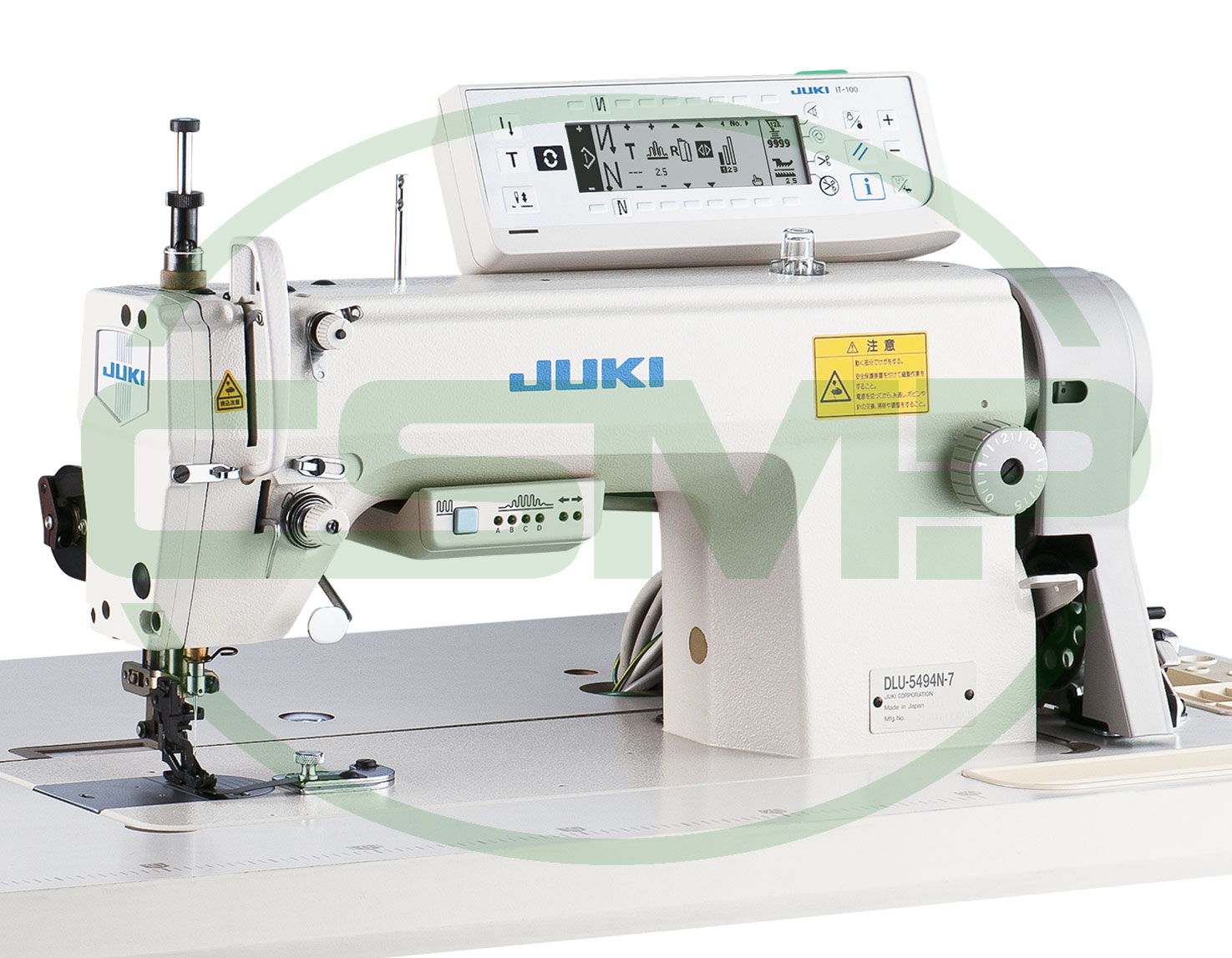 JUKI DLU-5490N 1 NEEDLE BOTTOM & VARIABLE TOP FEED LOCKSTITCH MACHINE