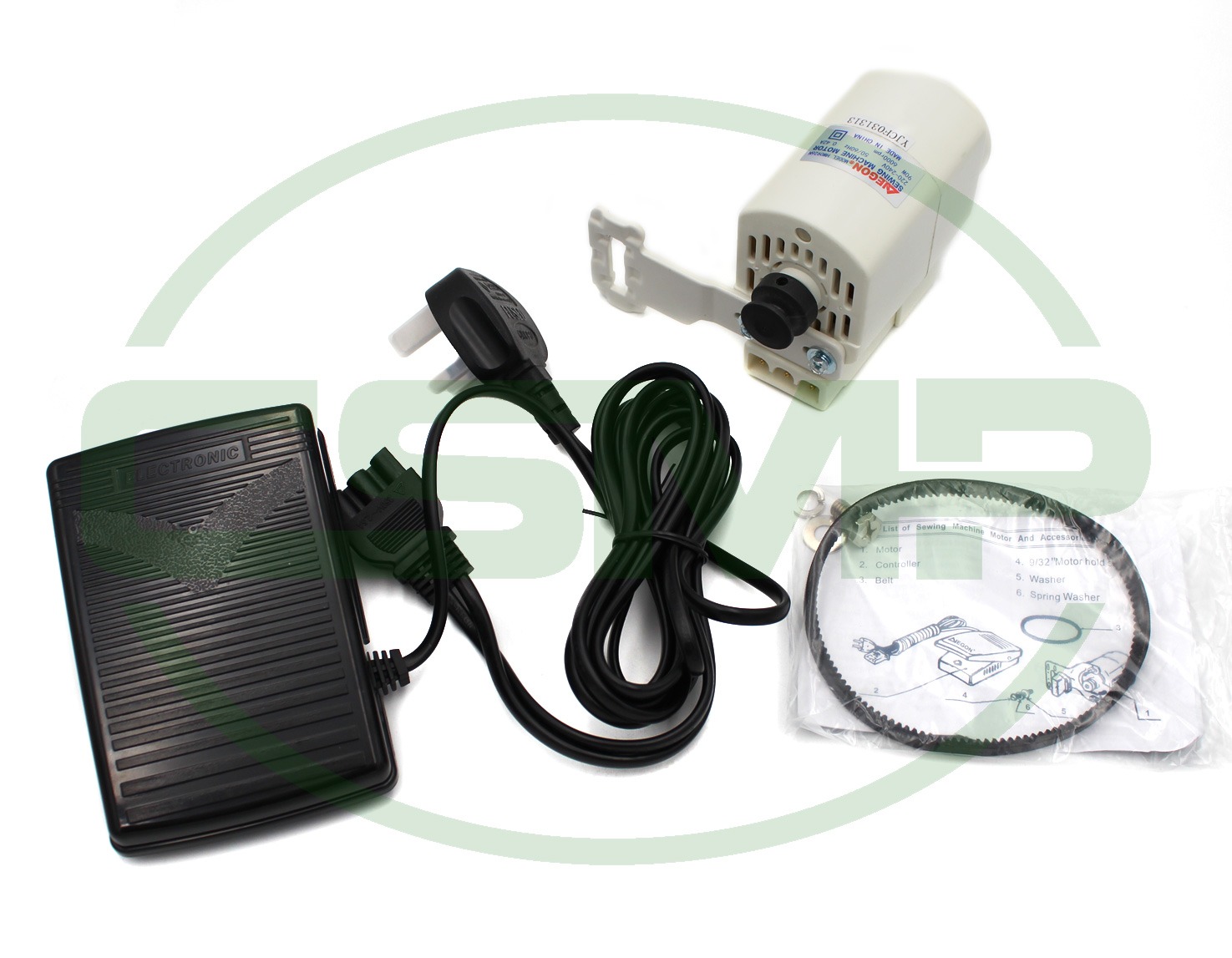 MOTOR & FOOT CONTROL KIT 220V 90W 50hz