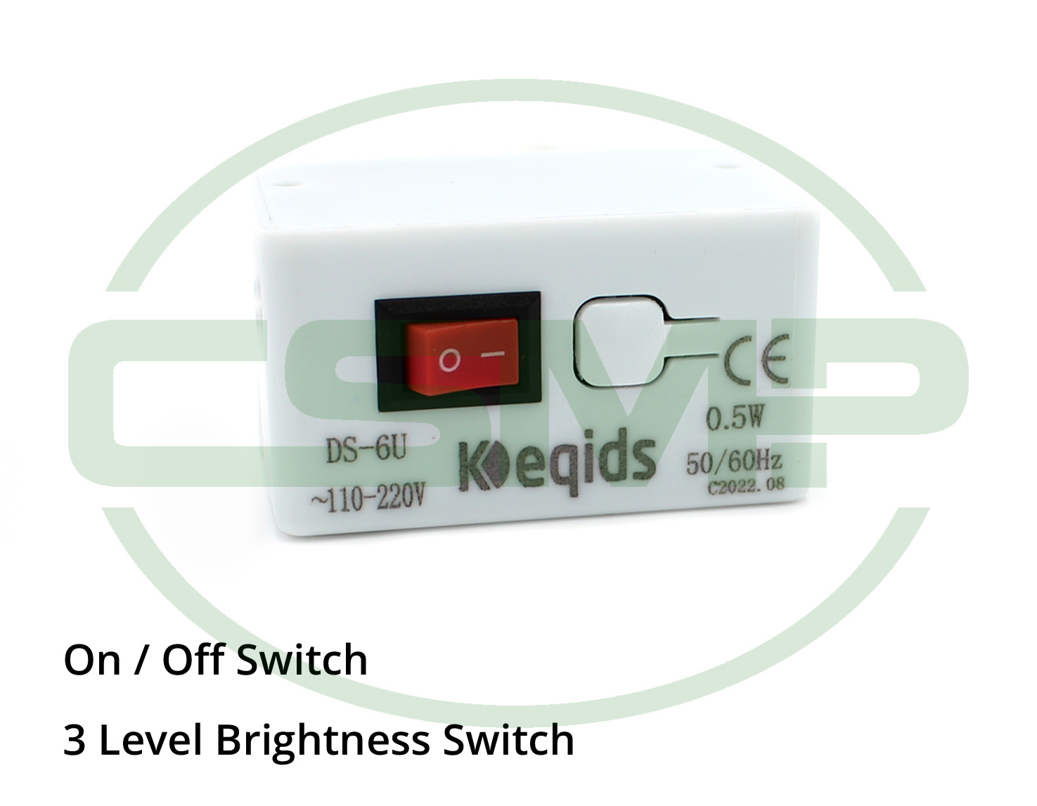 DS-6U-D U-SHAPE MAGNETIC LED STRIP LIGHT 0.5W 100-240V
