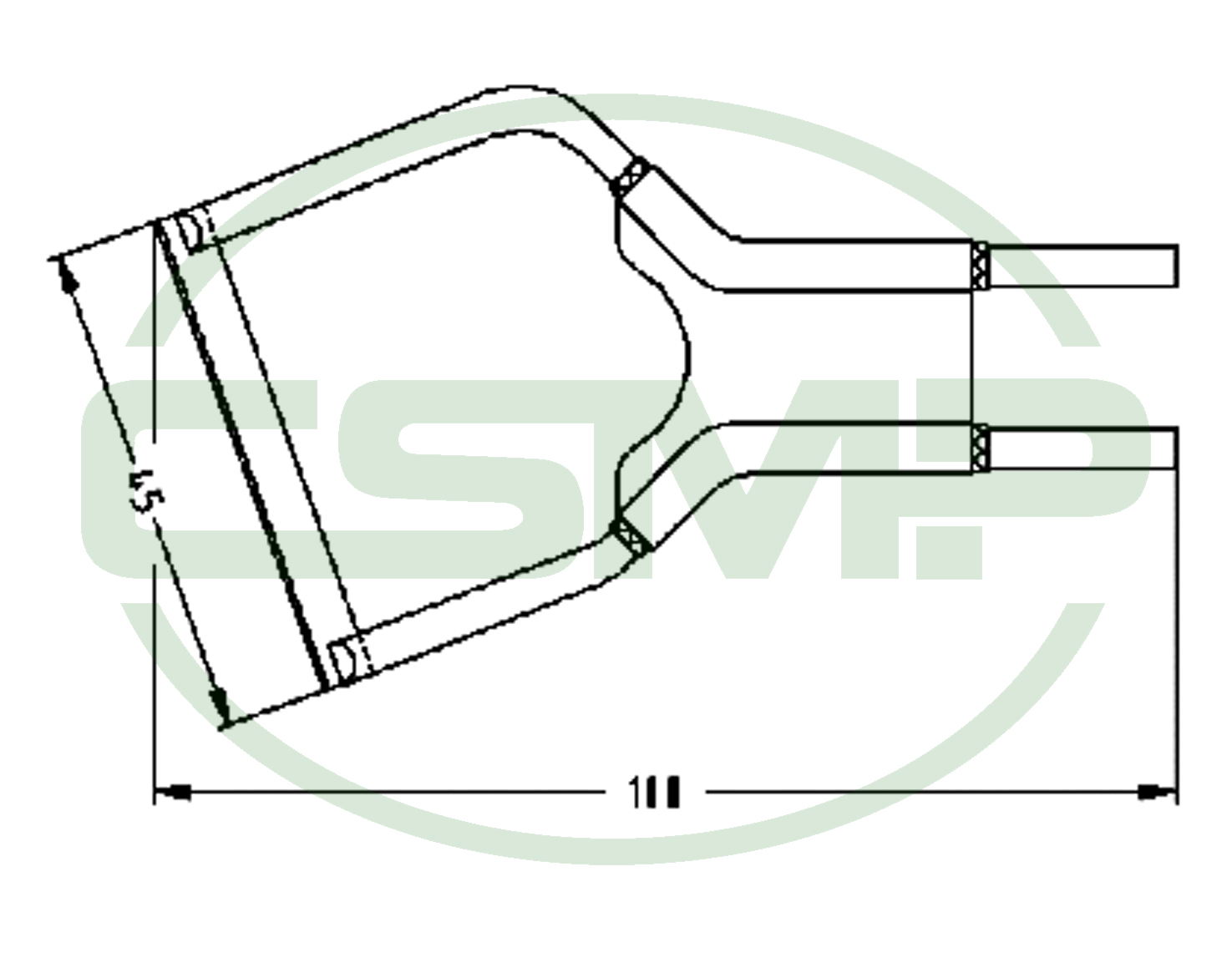 2700700300 BLADE F-2 FOR HSGM MODEL HSG-0 HEATCUTTER