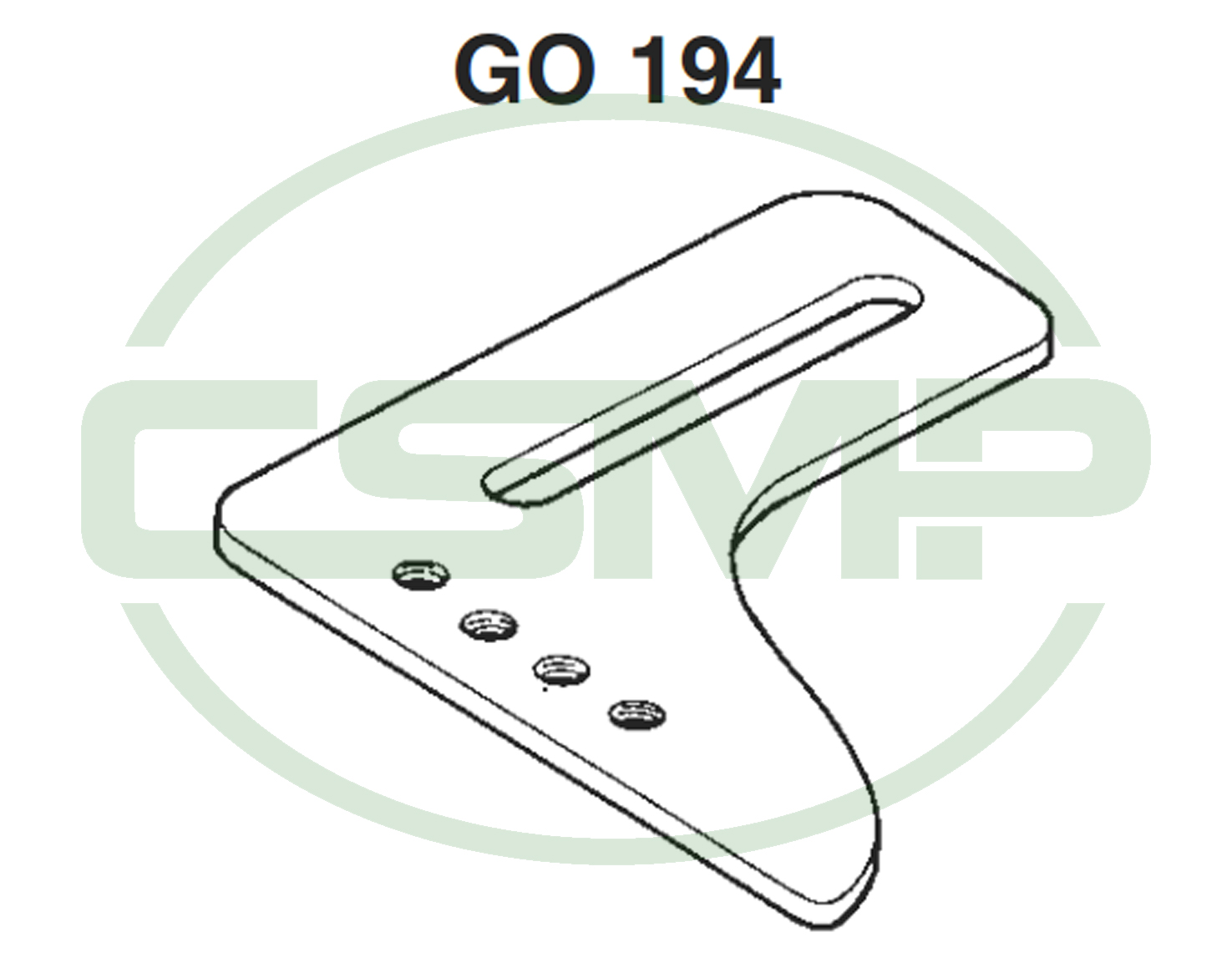 G0194 FIXED BRACKET
