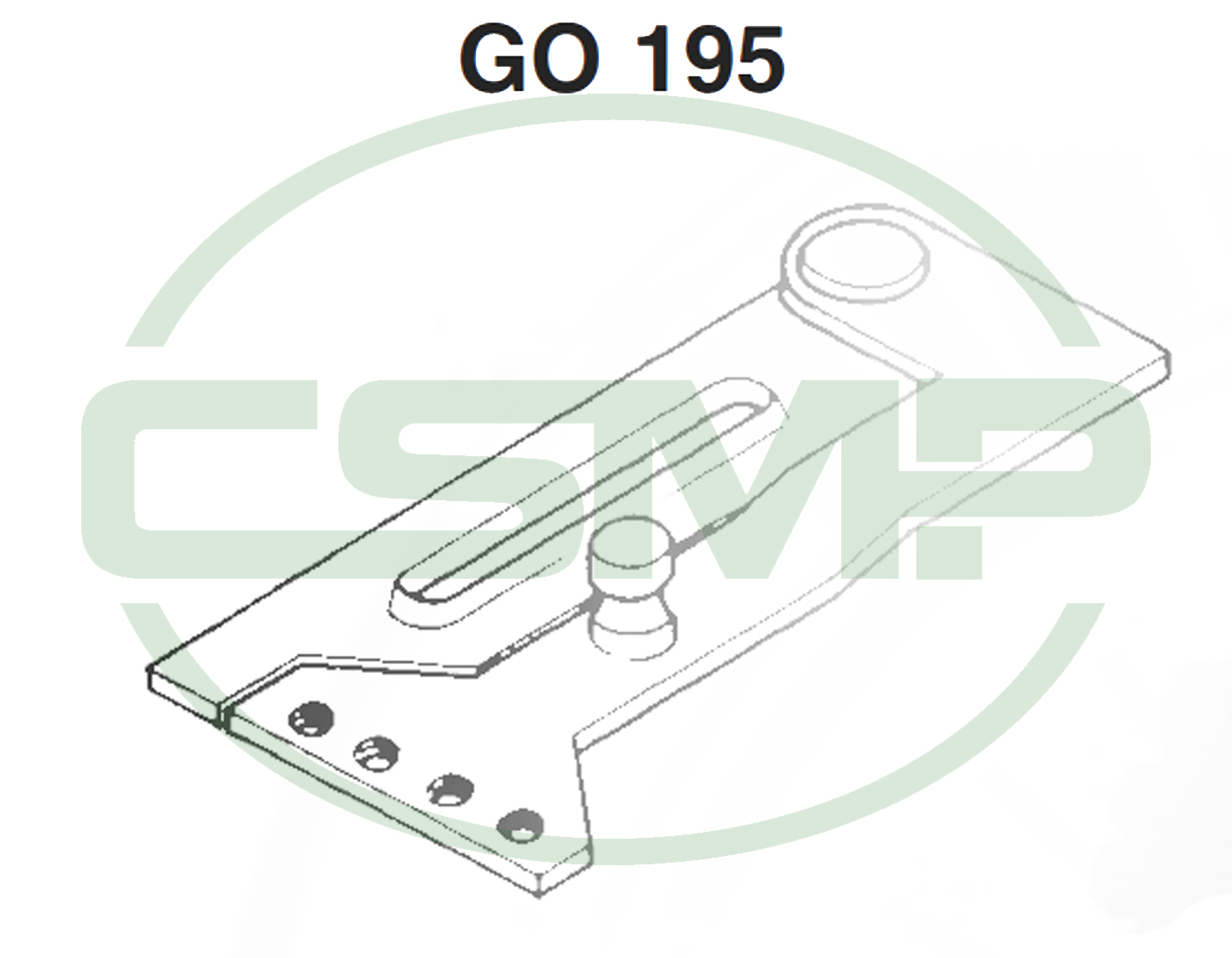 G0195 = G86A SWING BRACKET