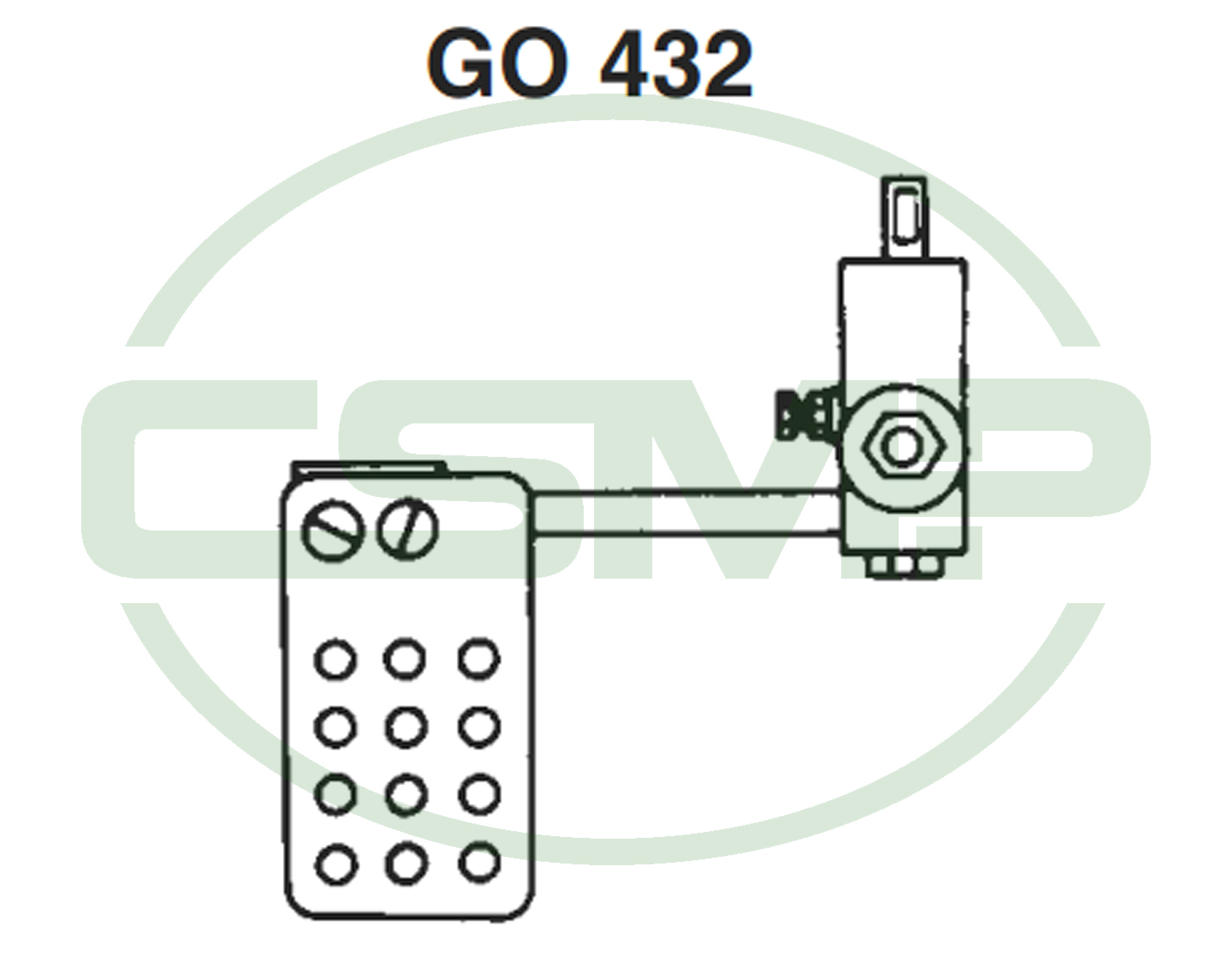 G0432 BRACKET FOR RIMOLDI - CLEARANCE PRICE