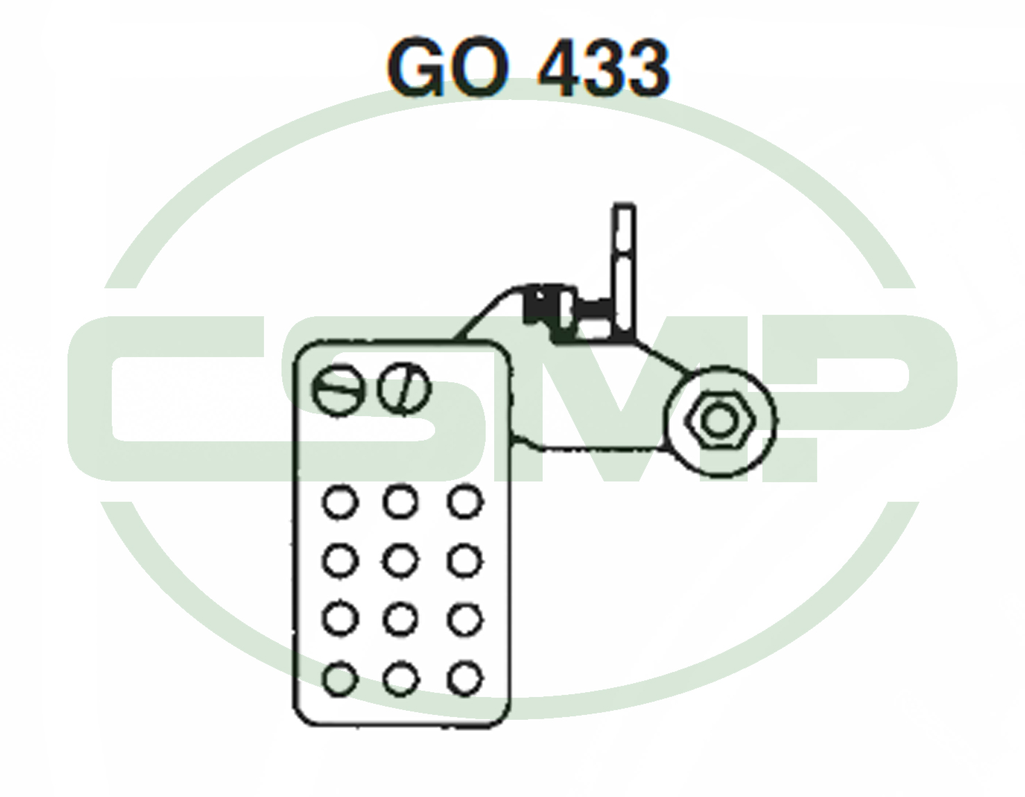 G0433 BRACKET FOR UNION SPECIAL - CLEARANCE PRICE