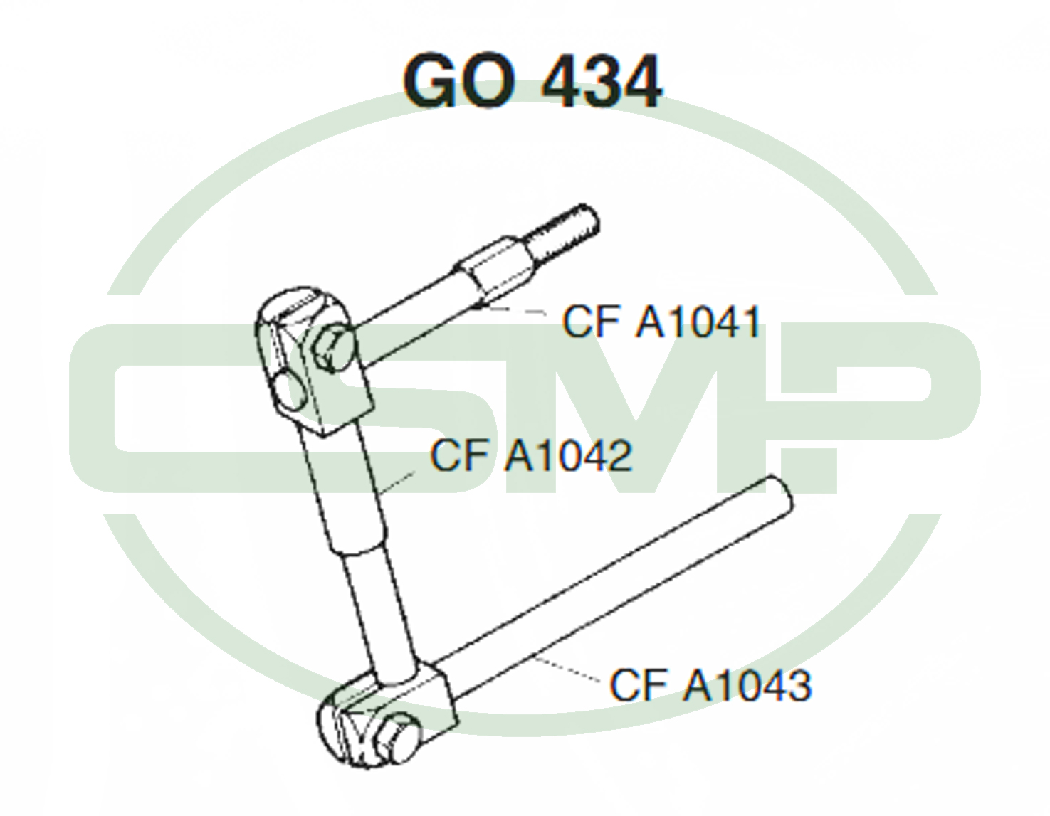 G0434 BRACKET FOR RIMOLDI 6MA