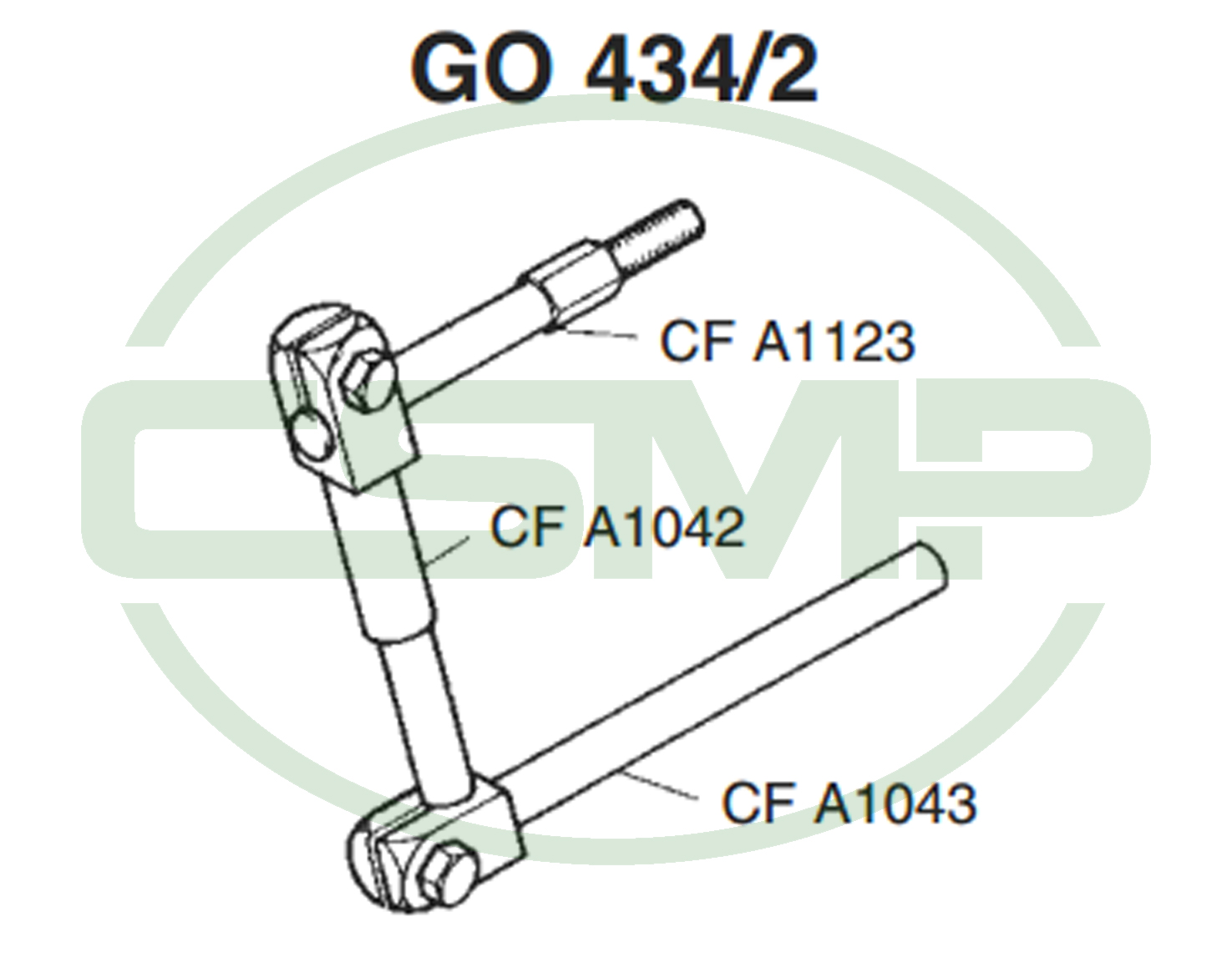 G0434/2 BRACKET FOR UNION SPECIAL 54200