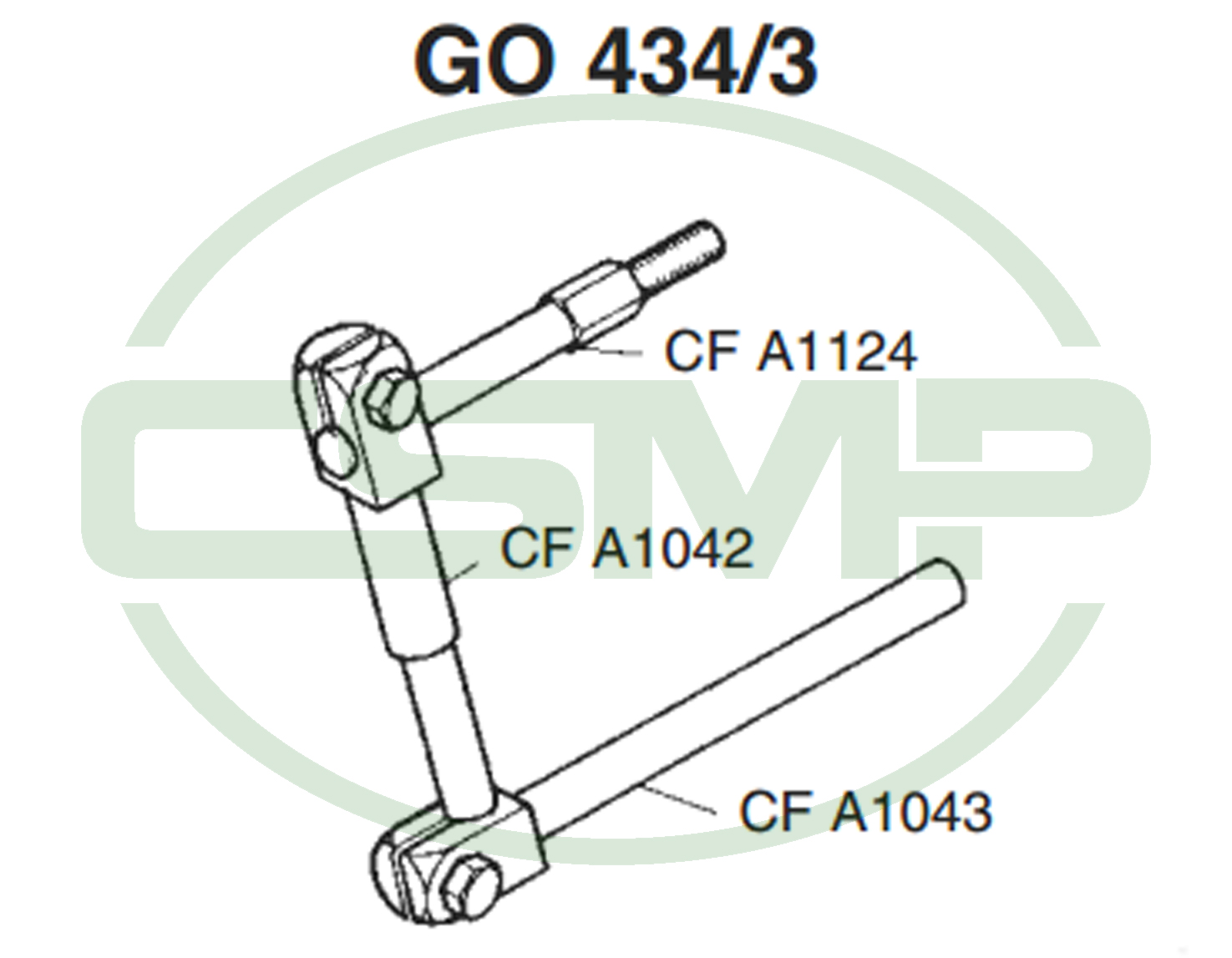 G0434/3 BRACKET FOR UNION SPECIAL 52800
