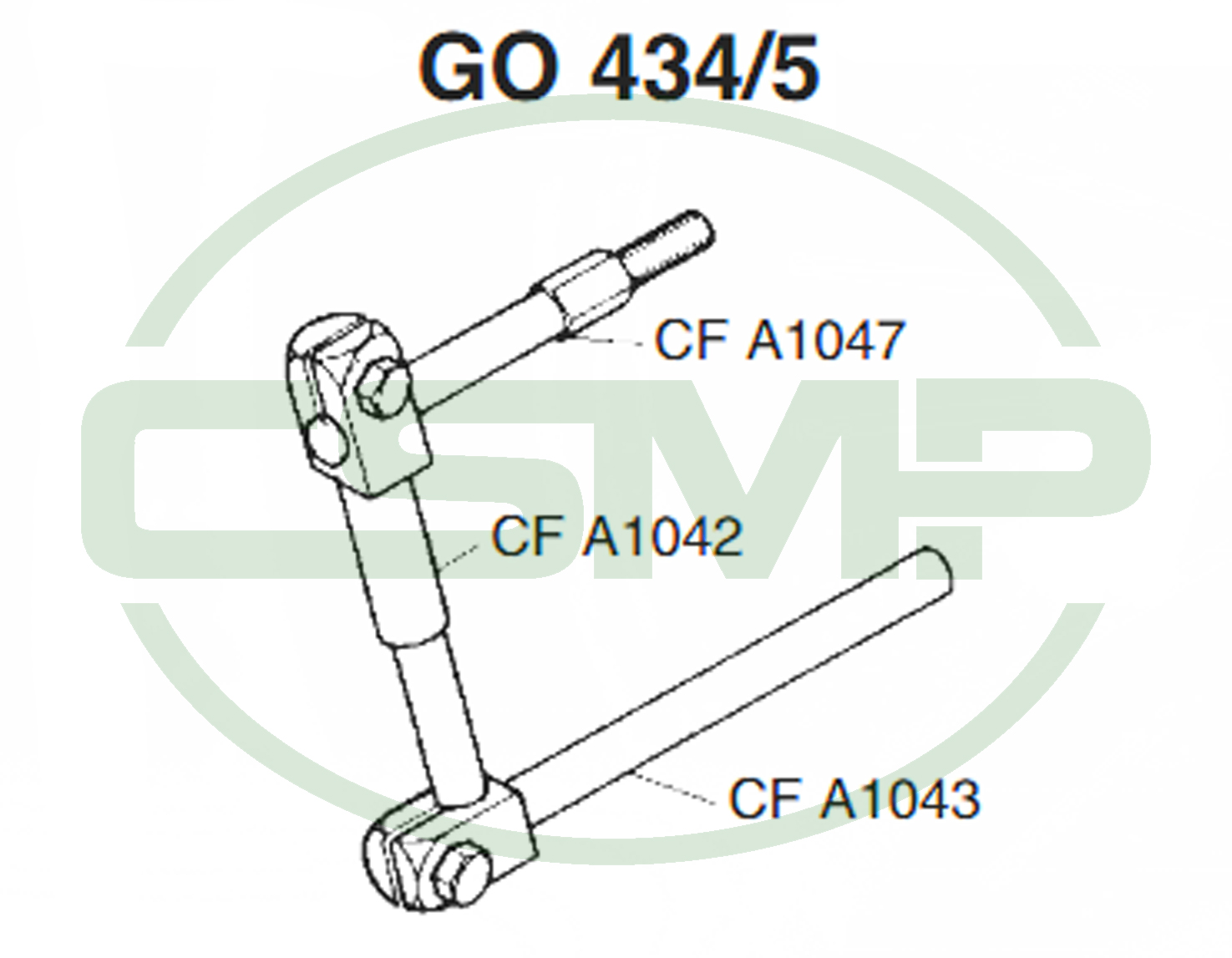 G0434/5 BRACKET FOR BROTHER LOCKSTITCH