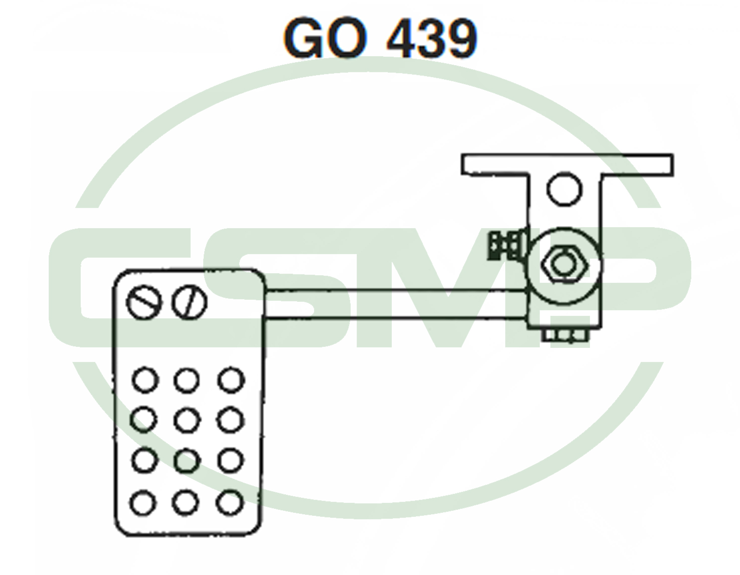 G0439 BRACKET FOR BROTHER - CLEARANCE PRICE