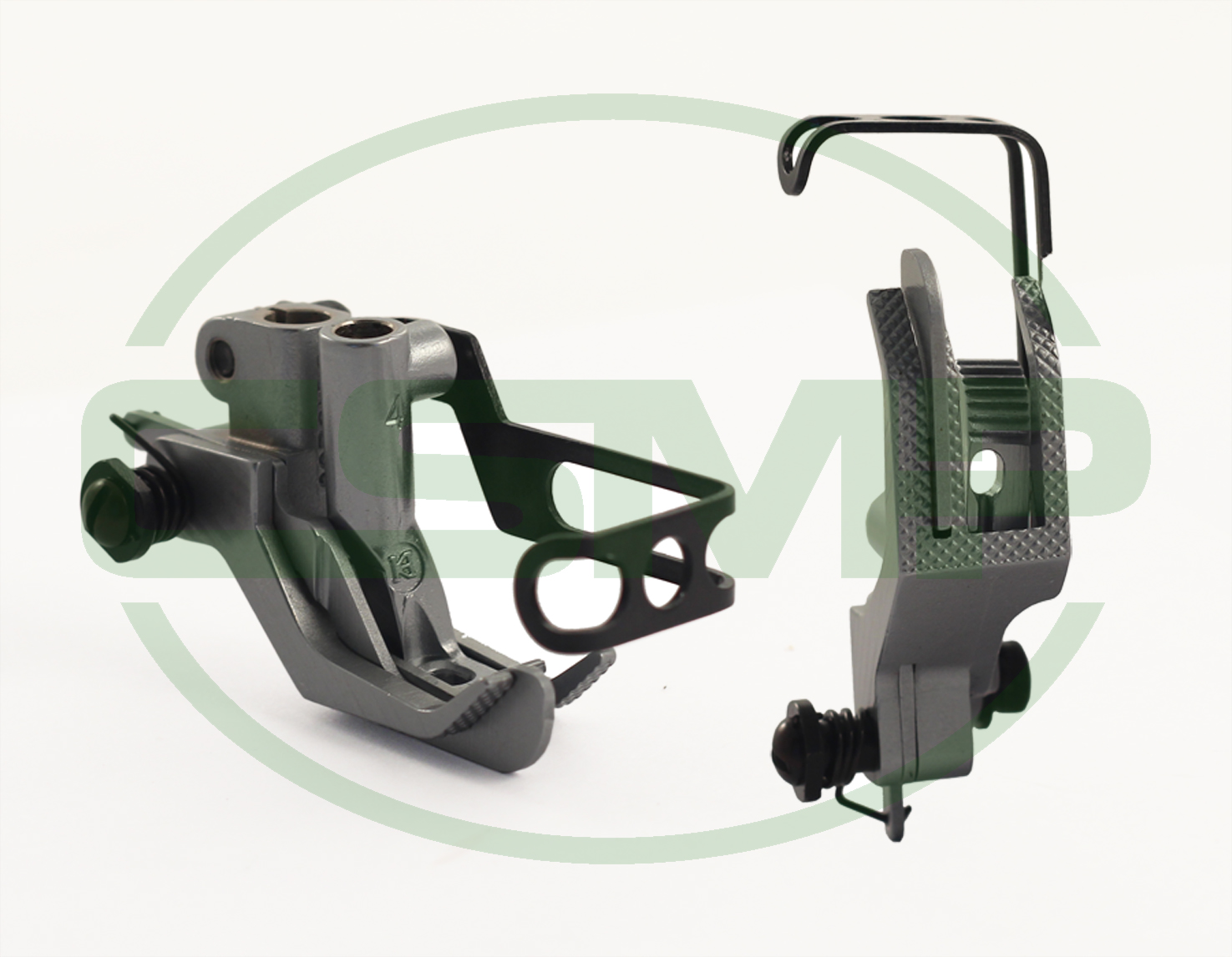 GL1525JX4MM LEFT HAND GUIDE FOOT SET PFAFF 1525 INCLUDES INNER AND OUTER FOOT