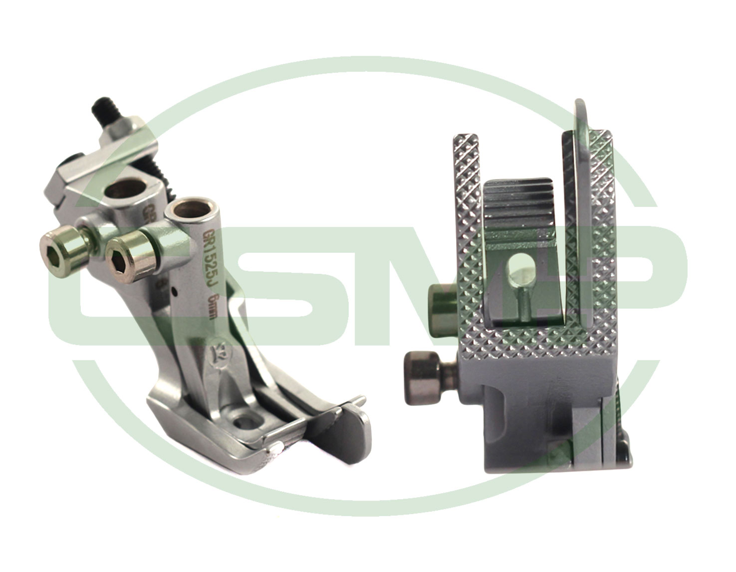 GR1525JX6MM RIGHT HAND GUIDE FOOT SET PFAFF 1525 INCLUDES INNER AND OUTER FOOT