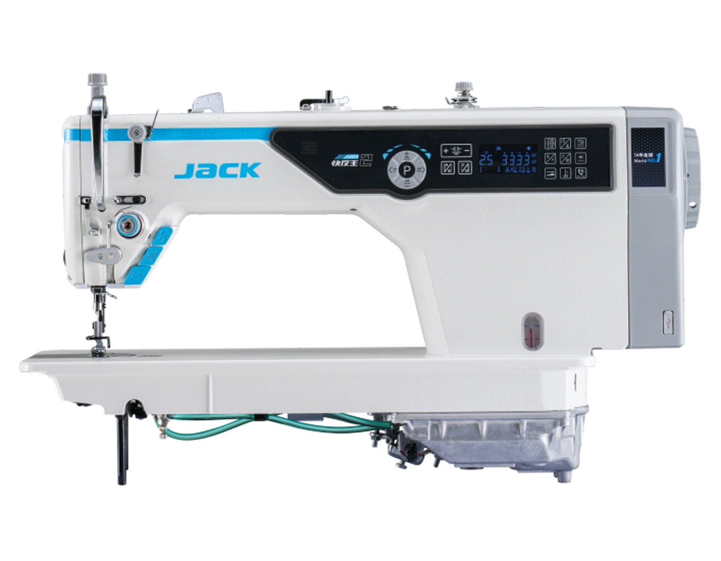 JACK A5E-B AMH2 LARGE SPACE COMPUTERISED LOCKSTICH WITH ELECTRONIC CONTROL STITCH LENGT