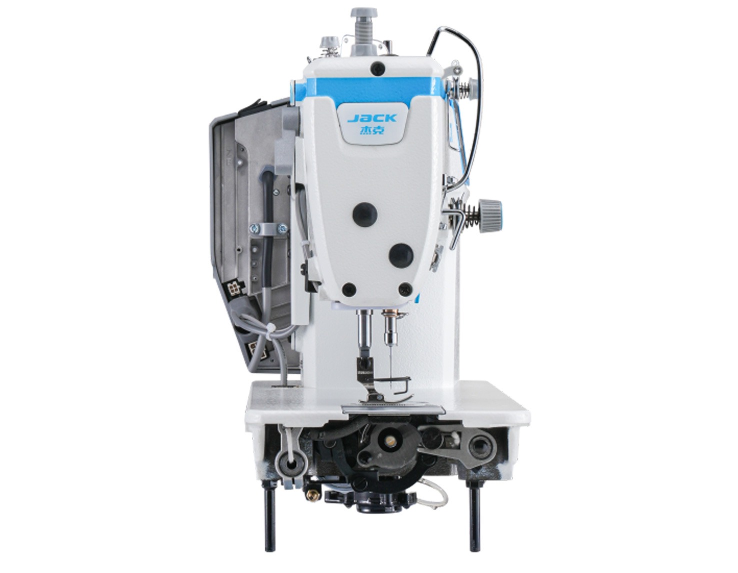 JACK A4C-CHL-7 HEAVY DUTY LARGE HOOK COMPUTERISED LOCKSTITCH MACHINE WITH ELECTRONIC CONTROL STITCH LENGTH