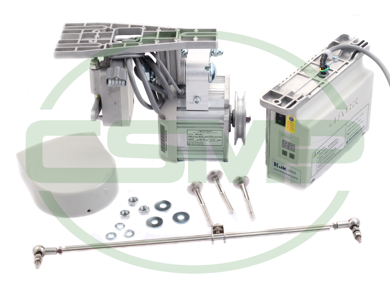 JK563A 220V 750W=1HP JACK SERVO MOTOR