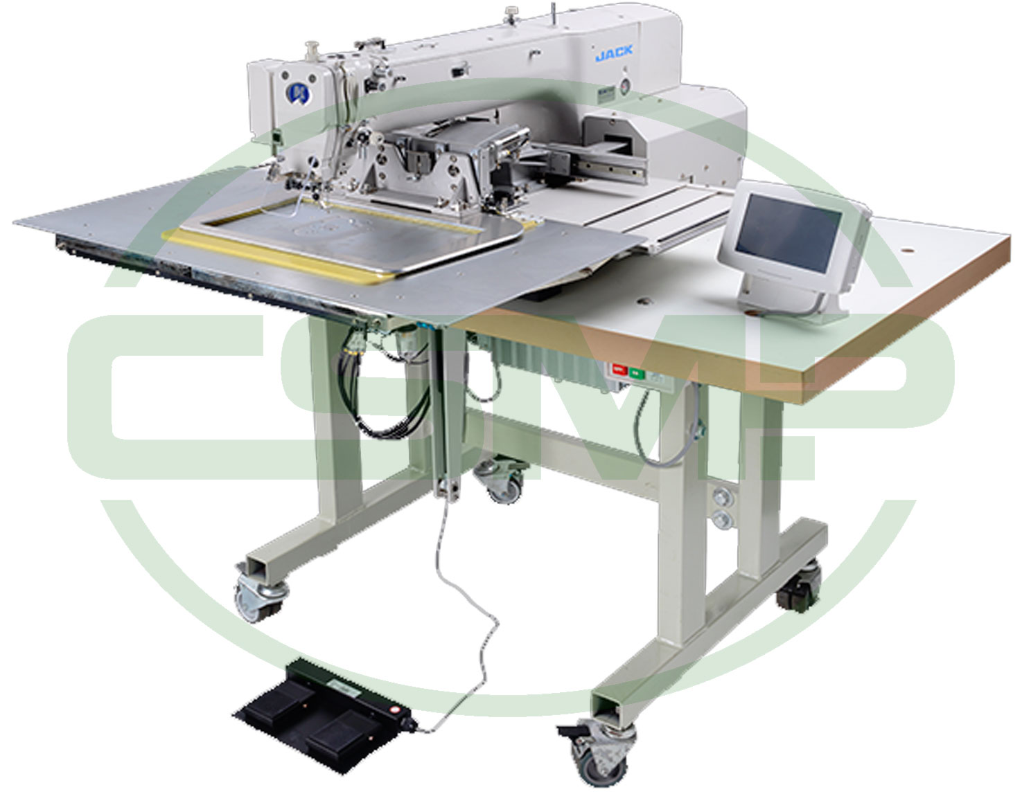JACK JK-T3020-D 300MM X 200MM PROGRAMABLE PATTERN SEWING MACHINE COMPLETE