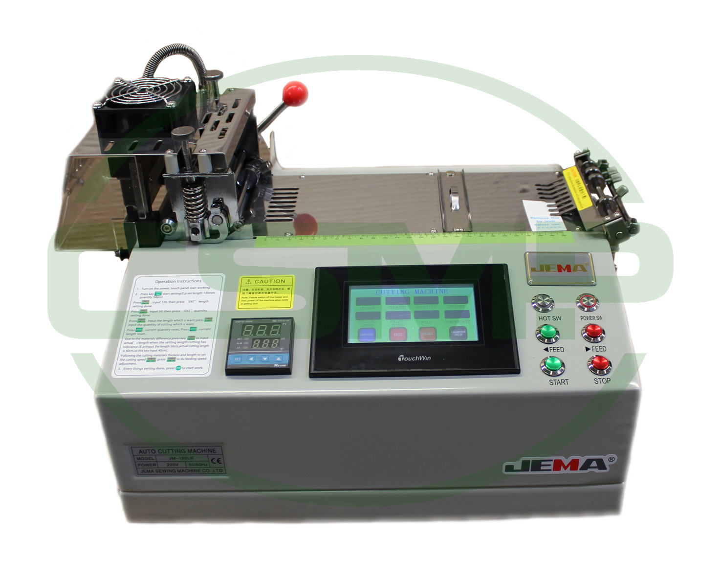 JM120LR JEMA HOT & COLD CUT STRIP CUTTER