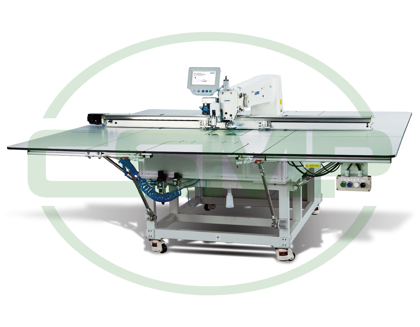 JUKI PS-800-SB-8045-CNZ 800MM X 450MM RFID LASER FAB TRIM PATTERN SEAMER