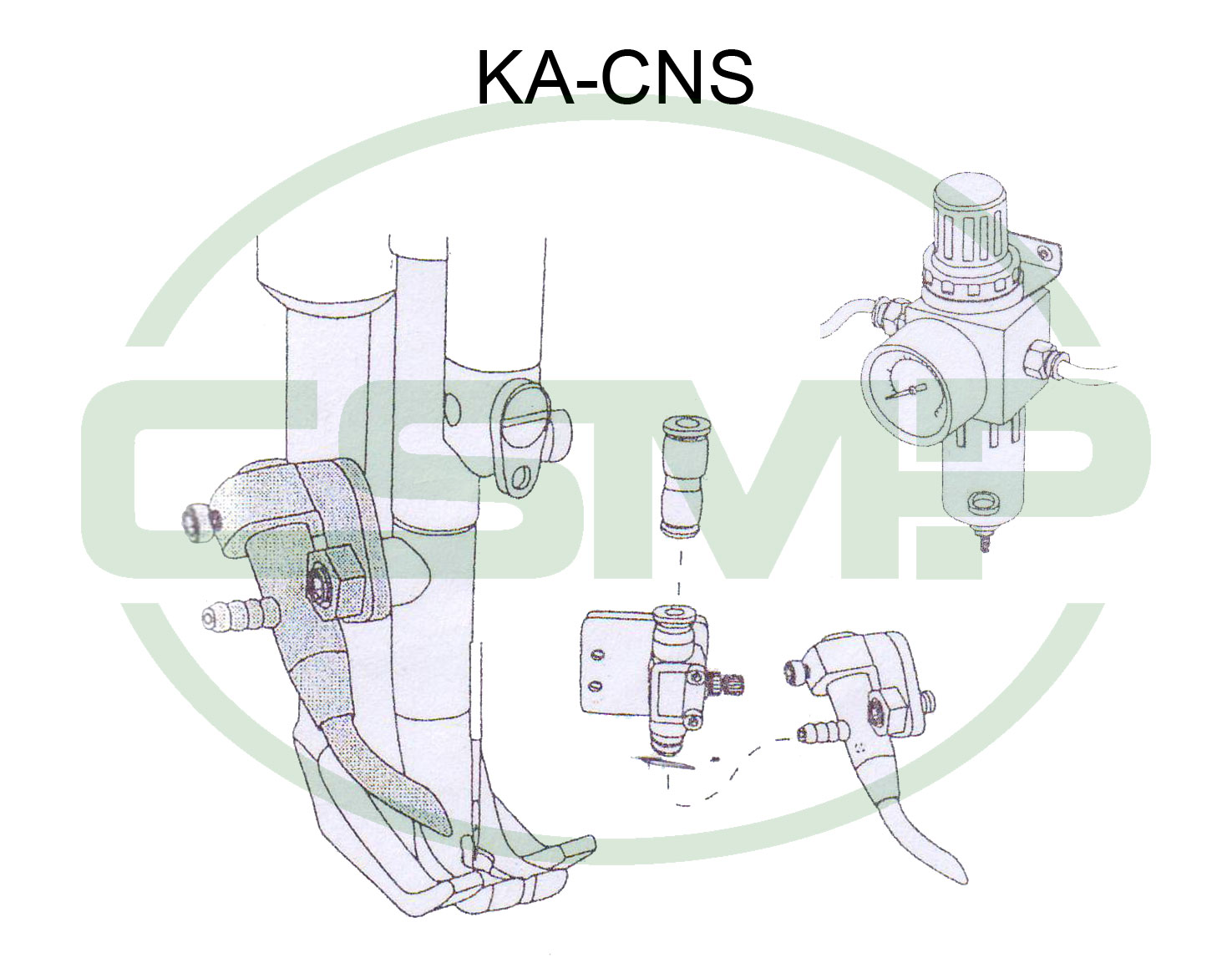 KA-CNS NEEDLE COOLER (SINGLE NEEDLE)