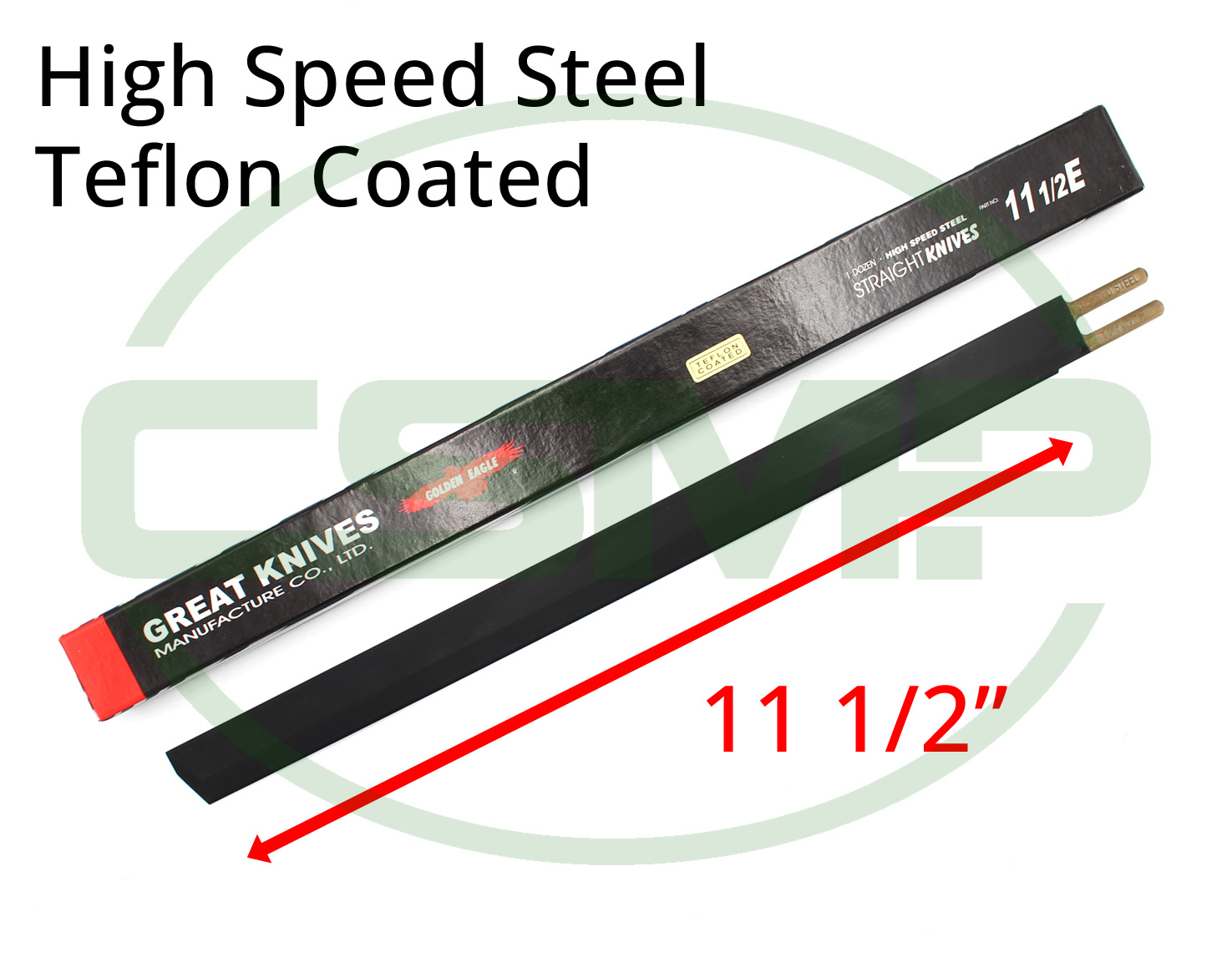 KE11-1/2STC 11-1/2" TEFLON COATED KNIFE HSS
