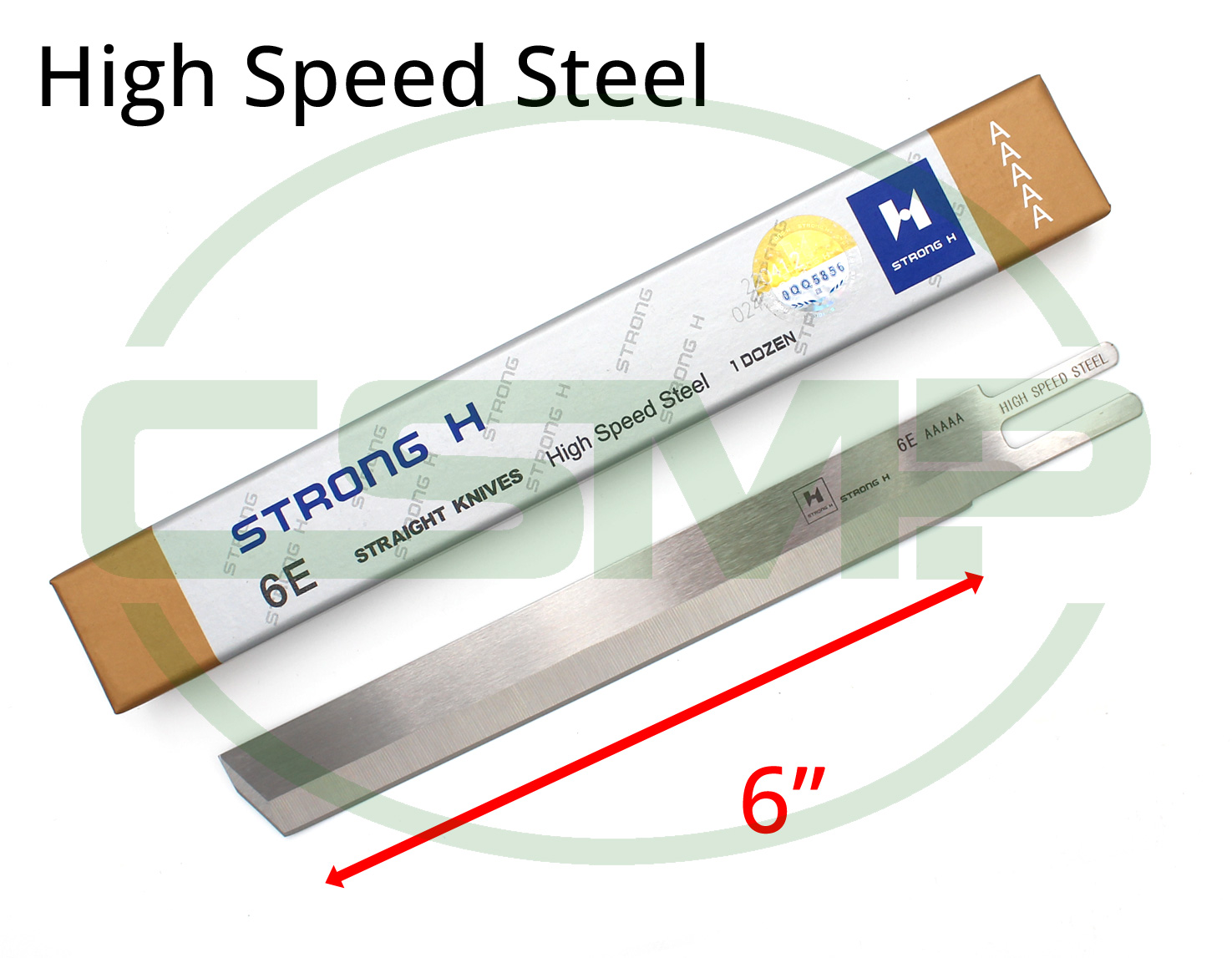 KE6S 6" STRAIGHT KNIFE HSS 80C6HS