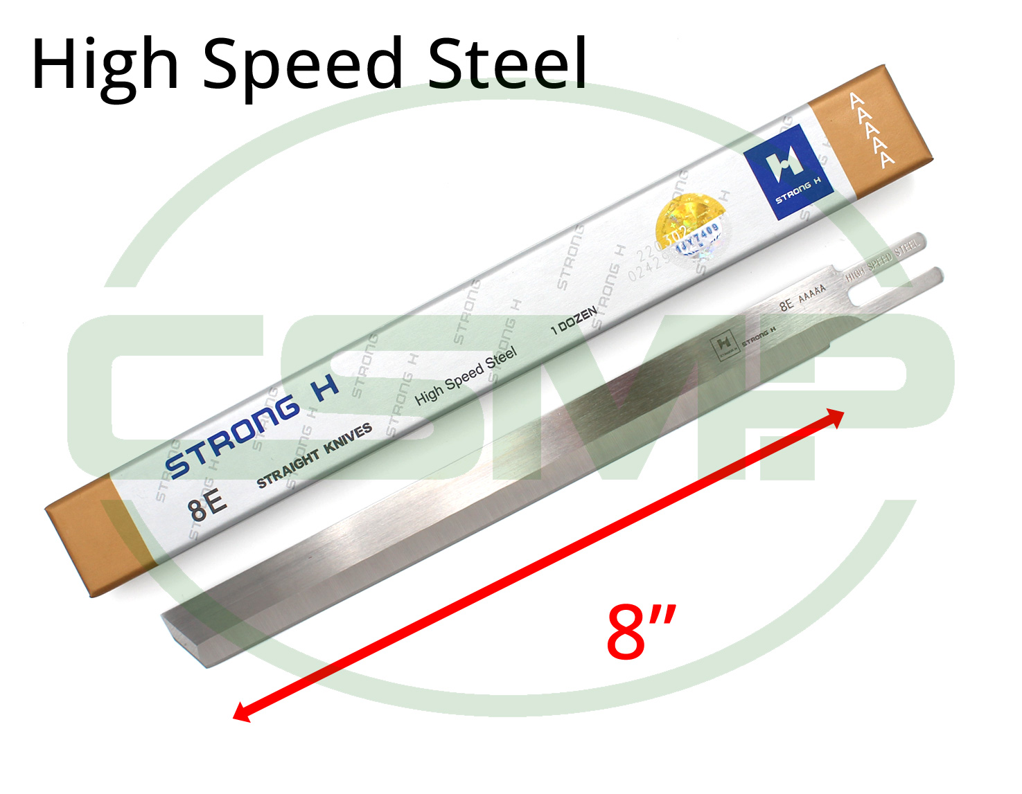 KE8S 8" STRAIGHT KNIFE HSS 80C8HS