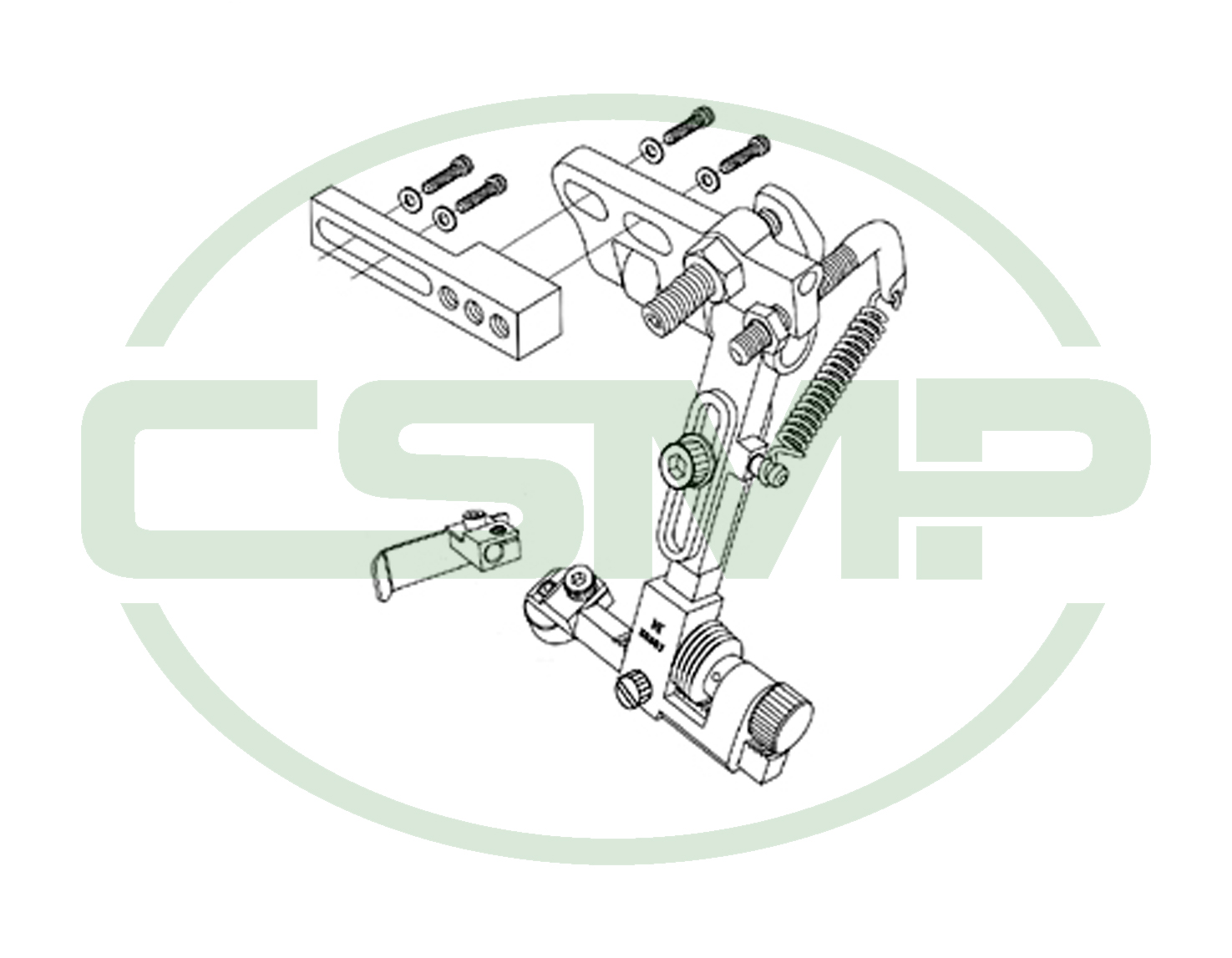 KG1245 DROP GUIDE PFAFF 1245,1246,1525,1526,335,591