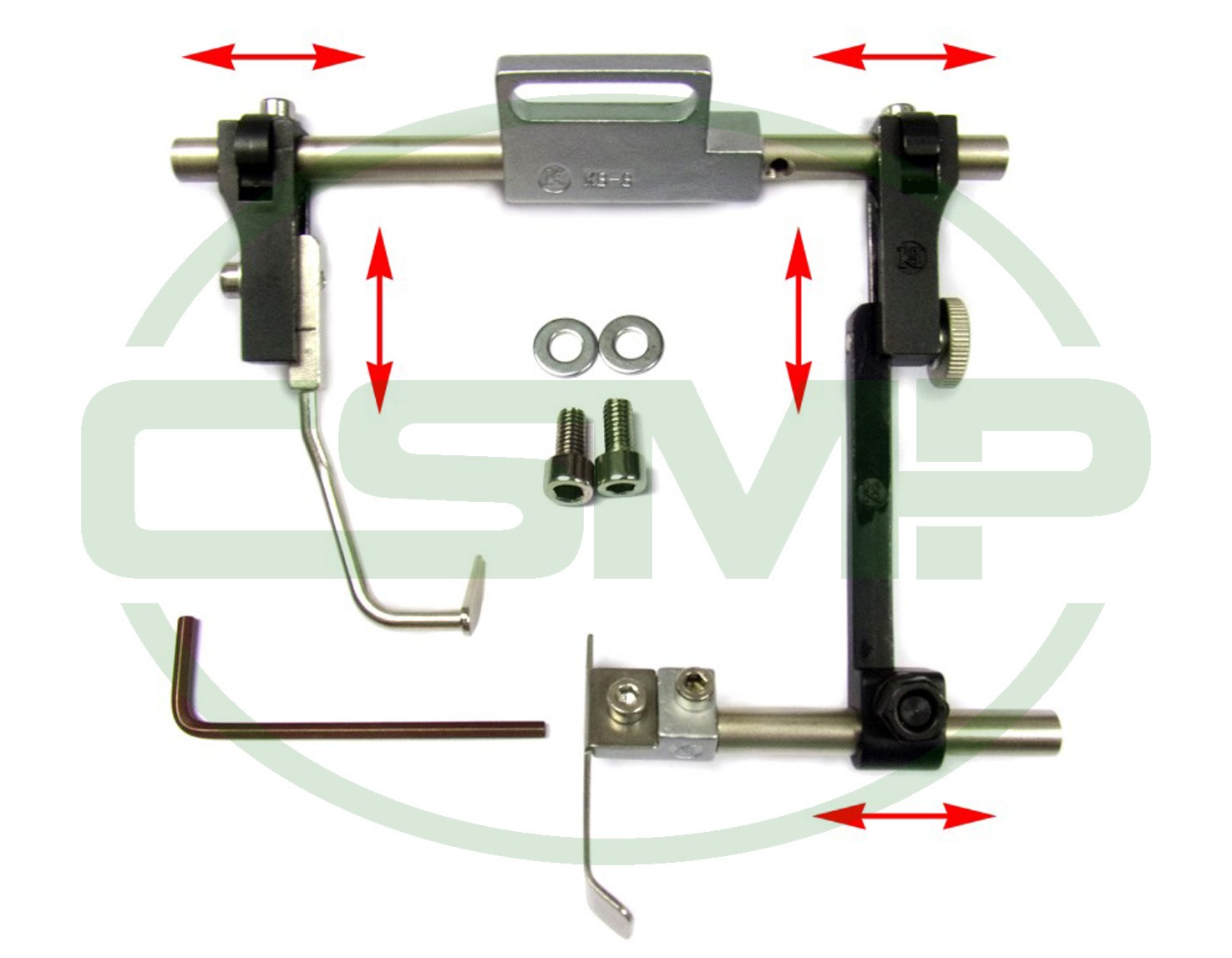 KG767LR DROP GUIDE LEFT & RIGHT SIDE DURKOPP 767