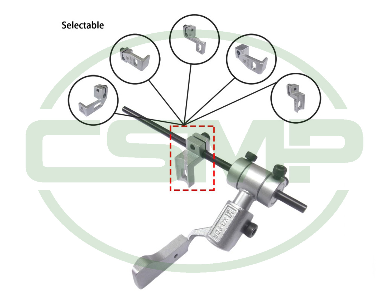 KG-PDR RIGHT SIDED DROP DOWN GUIDE
