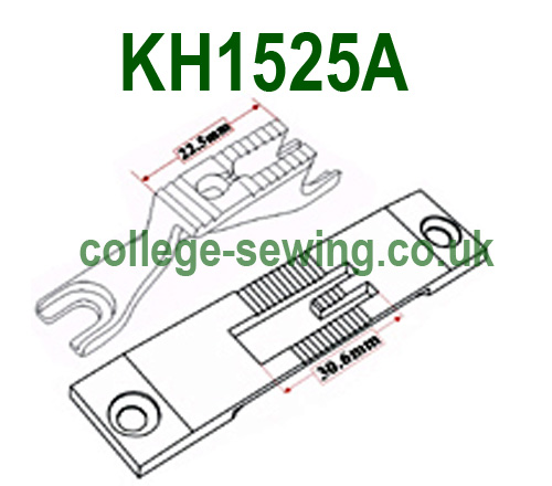 KH1525A PLATE & FEED PIPING SET PFAFF 1525