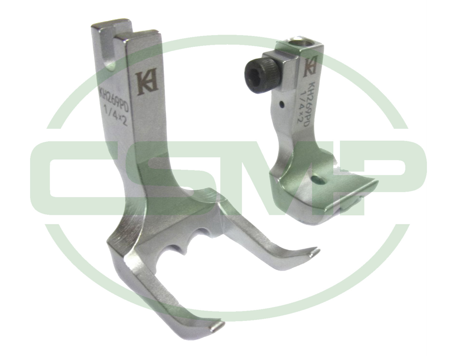 KH269PDX3/16 = 5MM DOUBLE PIPING FOOT SET ADLER 267