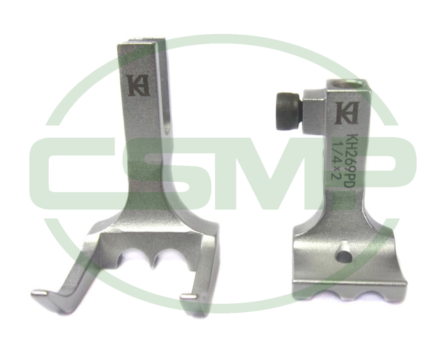 KH269PDX3/8 = 9.5MM DOUBLE PIPING FOOT SET ADLER 267
