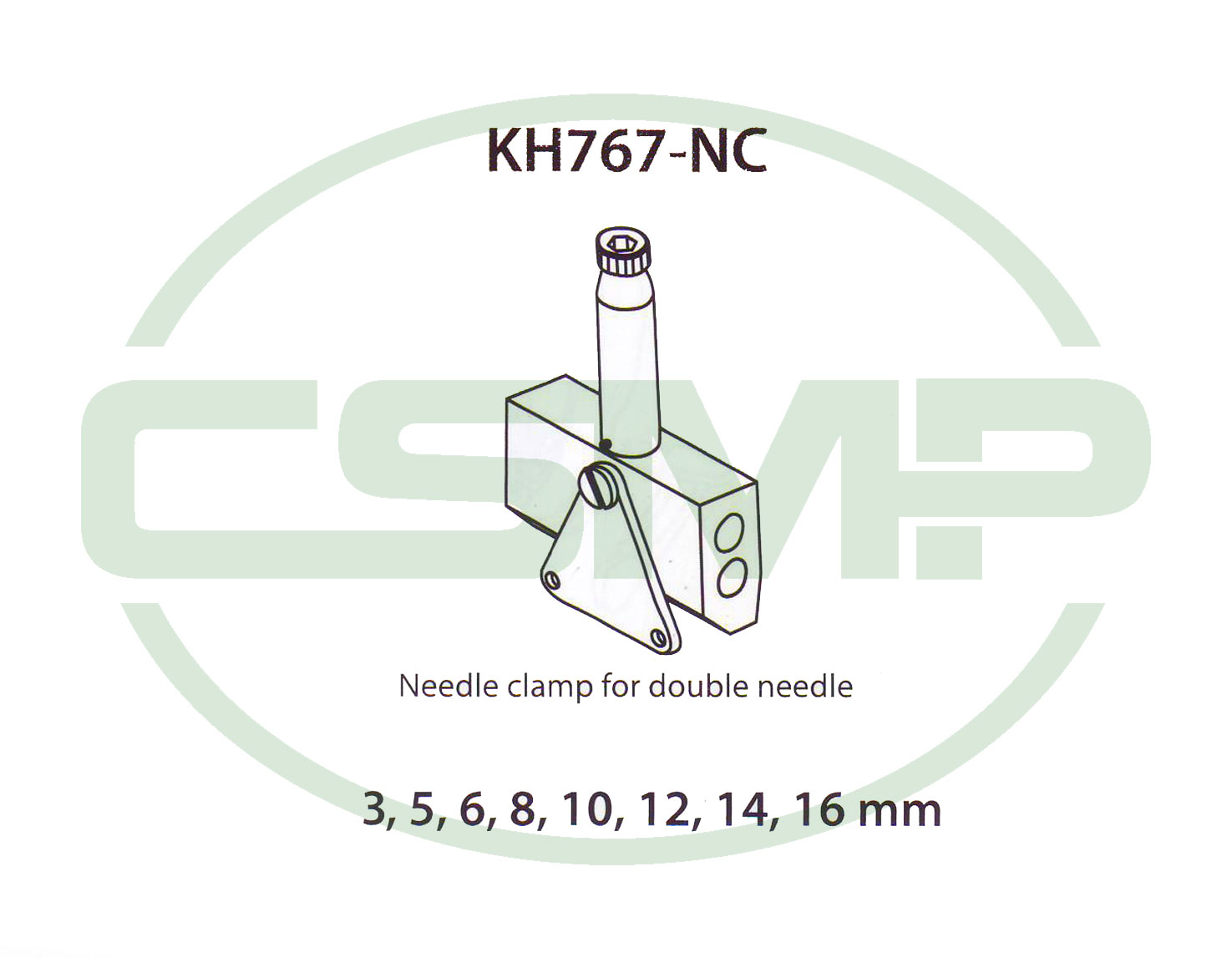 KH767-NC 8MM N/CLAMP DURKOPP 767,768,867,267,269