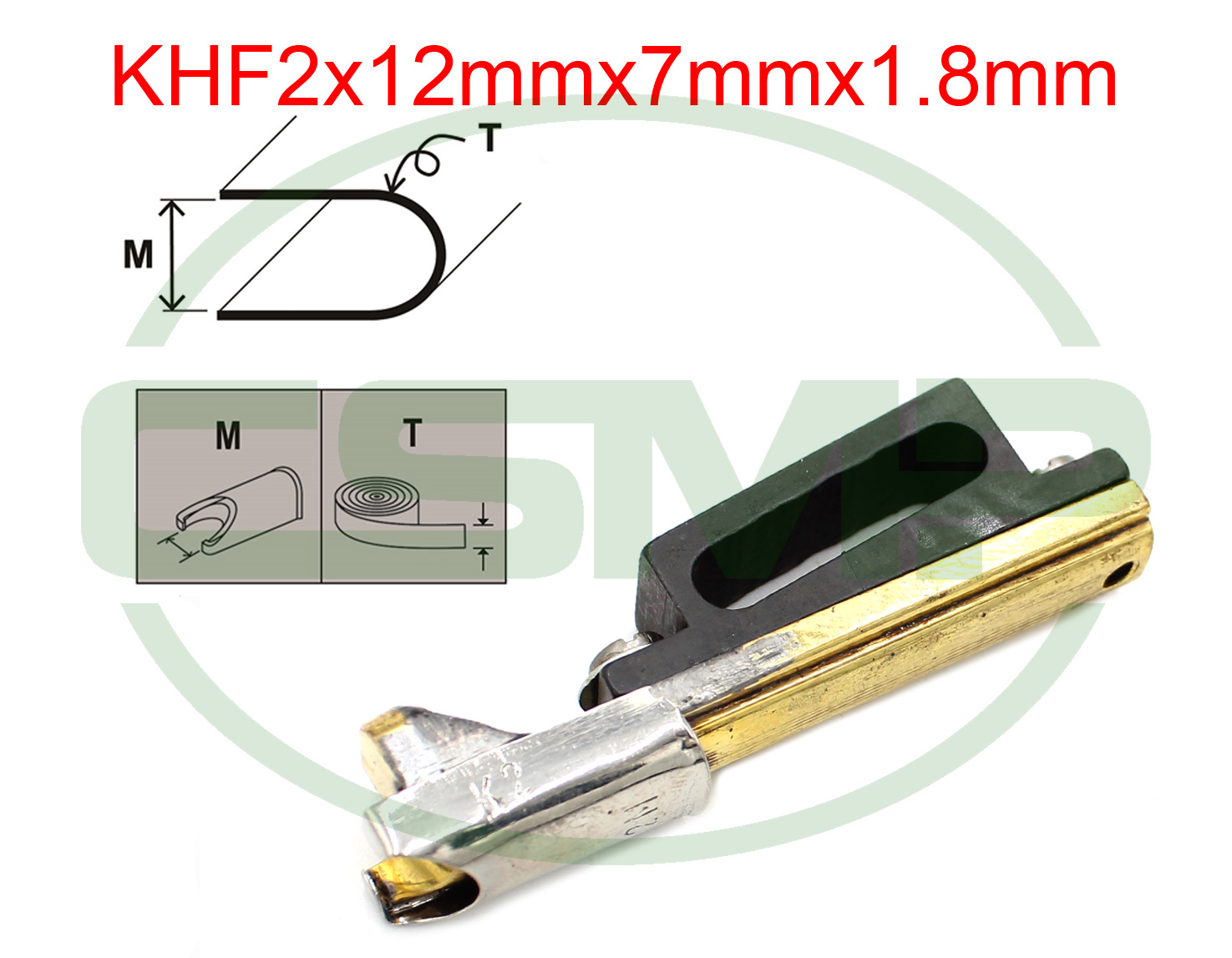 KHF2X12X7 1.8mm RAW EDGE SHELL BINDER
