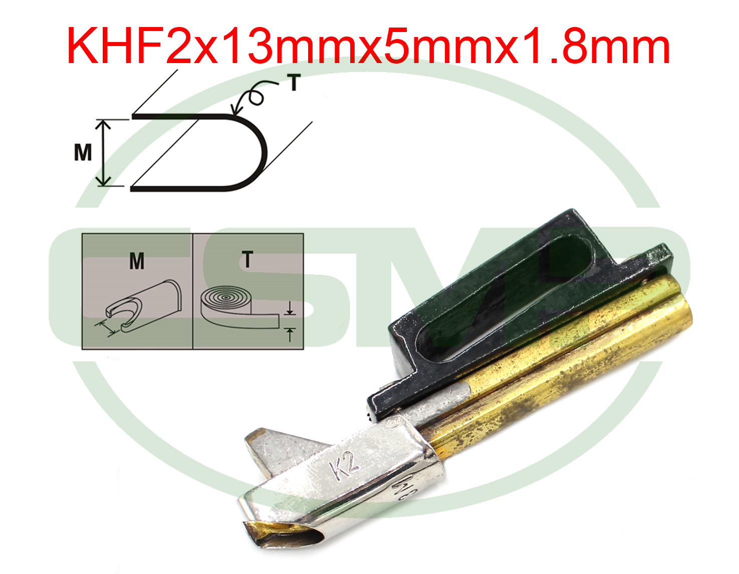 KHF2X13X5 1.8mm RAW EDGE SHELL BINDER